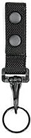 Hero's Pride Ballistic Economy Key Holder, Plastic Clip, Fits Duty Belt to 2.25" Wide, Black
