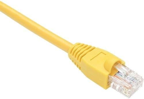 Unirise PC6-02F-YLW-S 2FT Yellow CAT6 Patch Cable, UTP, SNAGLESS