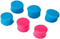 Walker's Silicone Putty - Soft Moldable Tacky Adaptable 20dB NRR Noise-Blocking Hearing Protection, Teal/Pink
