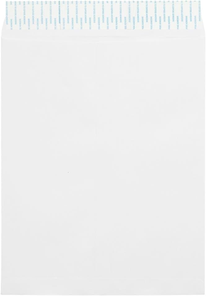 JAM PAPER Open-End Catalog Envelopes - White