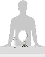 simplehuman 8" Sensor Makeup Mirror, Wall Mount, 5x Magnification, Hard-Wired (100-240V)