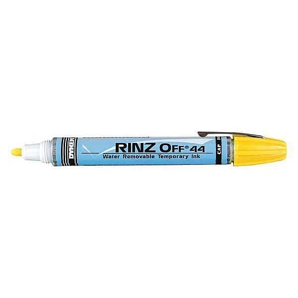 DYKEM Paint Marker, Removable, Yellow