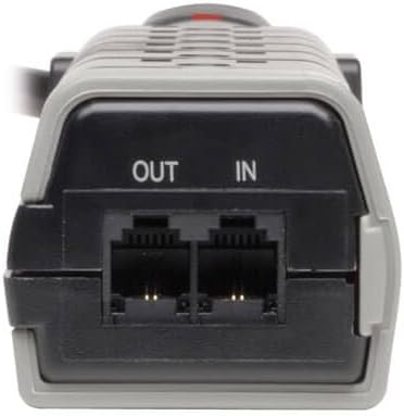 Tripp Lite 8 Outlet Surge Protector Power Strip, 6ft Cord Right Angle Plug, Tel/Modem, & $150K INSURANCE (TLP806TEL)