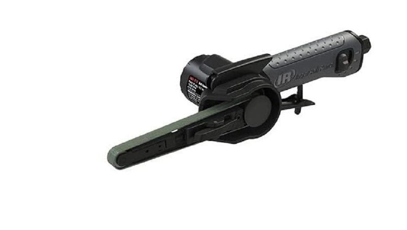 Ingersoll Rand Pneumatic Belt Sander, 0.6 HP, 20,000 RPM