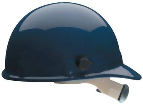 Fibre-Metal by Honeywell E2QSW11A000 Super Eight Swing Strap Cap Style Hard Hat with Quick-Lok, Black