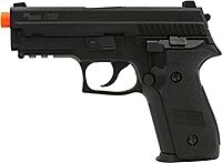 Sig Sauer ProForce P229 6mm BB Caliber 23 Round Metal Slide Green Gas Power System Airsoft Pistol with White Dot Sight