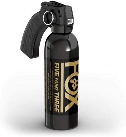 Five Point Three Legacy Pepper Spray with 5.3M Scoville Heat Units Plus UV Marking Dye