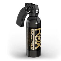 Five Point Three Legacy Pepper Spray with 5.3M Scoville Heat Units Plus UV Marking Dye, 1LB Cone Fog Pistol Grip Crowd Control