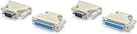 StarTech.com DB9 to DB25 Serial Adapter - M/F - Serial Adapter - DB-9 (M) to DB-25 (F)