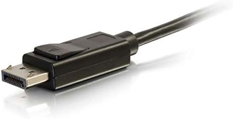 C2G Legrand Mini DisplayPort to DisplayPort Adapter, Male to Male Displayport Adapter, Black 8k Displayport Adapter