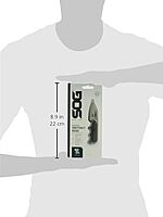 SOG Instinct Mini Small Fixed Blade Knife- 8.75 Inch x 1 Inch x 4 Inch Full Tang Adjustable Clip Belt or Boot Knife with Tactical Knife Sheath and Neck Knife Lanyard (NB1002-CP)