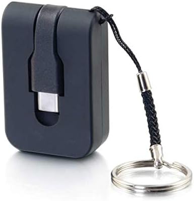 C2G USB Adapter, HDMI Adapter, USB C to HDMI, Travel Adapter, Black, Cables to Go 26872 HDMI Adapter Black