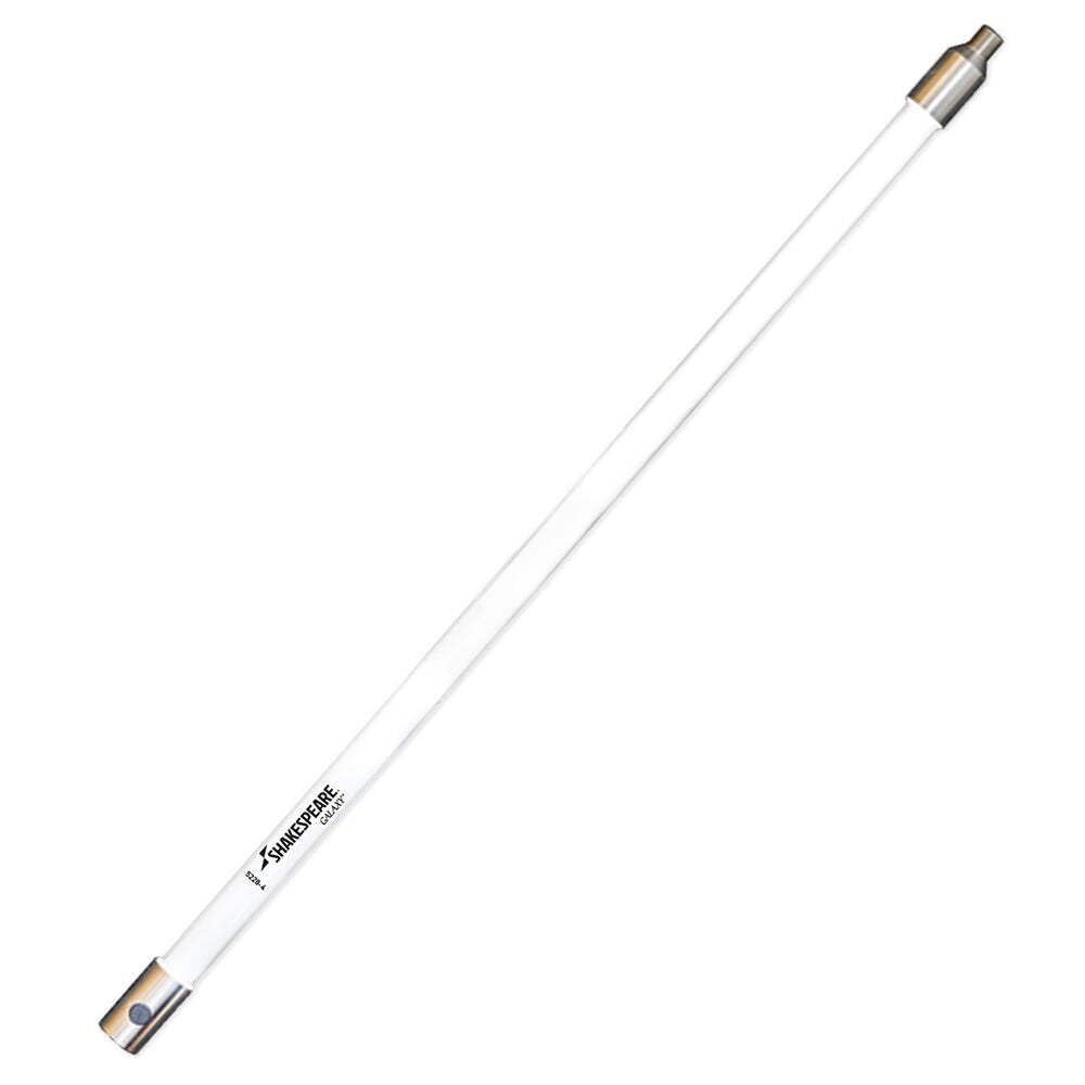 Shakespeare 5228-4 4-Feet Galaxy Antenna Extender with 1.5" Diameter,White