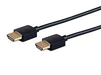 Monoprice Certified Premium High Speed HDMI Cable - Ultra Slim, 18Gbps, 4K@60Hz, HDR