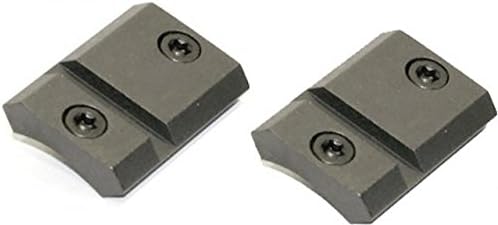 Warne 2-Piece Steel Base for Mossberg ATR, 4X4, Matte Black - M902-877M M902/877M