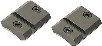 Warne 2-Piece Steel Base for Mossberg ATR, 4X4, Matte Black - M902-877M M902/877M