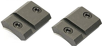 Warne 2-Piece Steel Base for Mossberg ATR, 4X4, Matte Black - M902-877M M902/877M