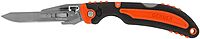 Gerber Gear Vital Pocket Folder with Replacement Blades - 2.8" Exchange-A-Blade - Camping and Survival Knife - Orange Hunting Knife & Exchangeable Blades