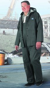ONGUARD Green 3Pc Webtex Rain Suit, Size XL (7601800.XL)