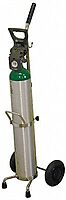 SAFTCART Cylinder Trolley 38 in H 100 lb.