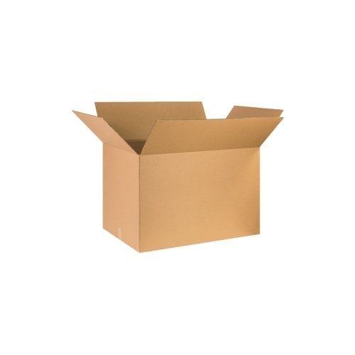 Partners Brand Corrugated Boxes 36in x 24in x 24in, Kraft, Bundle of 5