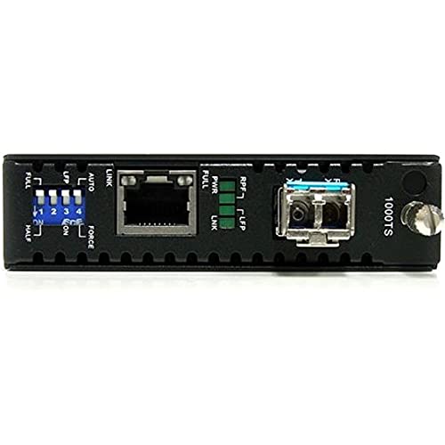 STARTECH.COM Gigabit Fiber Media Converter with Open SFP Slot