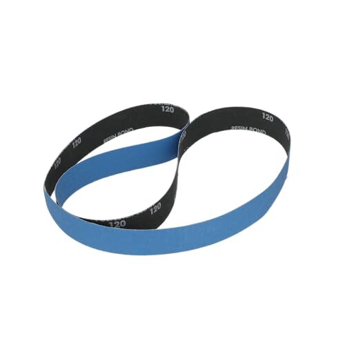 Sanding Belt,1-1/2 Wx60 L,ZA,120GR,PK10