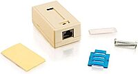 C2G 03835 1-Port Cat5e Surface Mount Box, White
