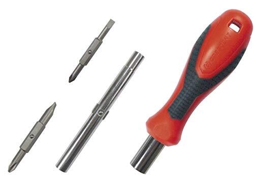 Apex Tool Group CMBD7P 7-in-1 Mini Ratchet Bit Screwdriver Kit
