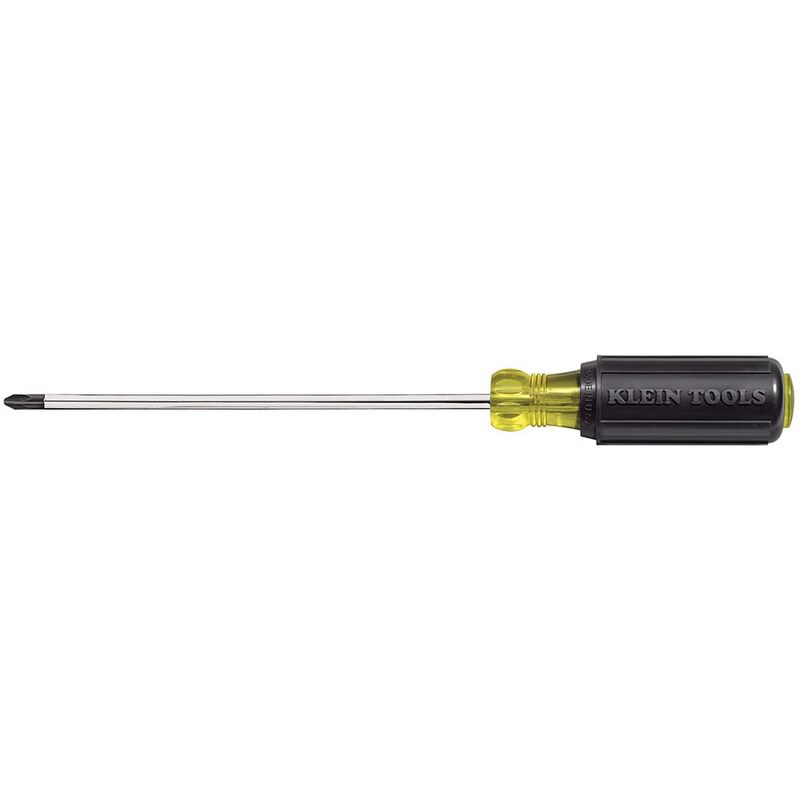 Klein Tools 603-7 #2 Phillips Screwdriver 7-Inch Round Shank, Made in USA