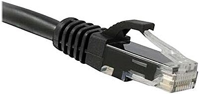 C6-BK-5-ENC ENet Patch Cable CAT 6 5' RJ-45 M/M, Black