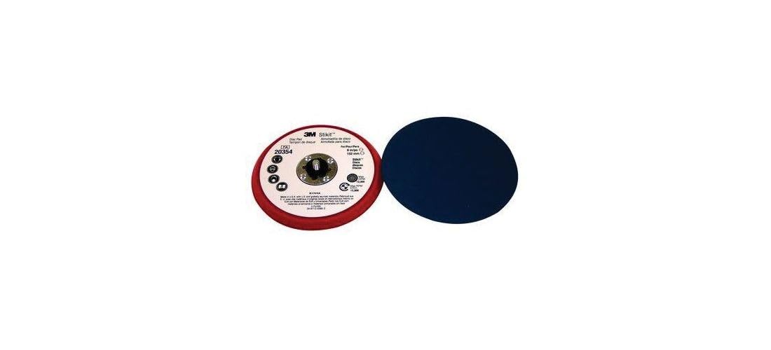 3M Stikit Low Profile Disc Pad 20354, 6 in x 3/8 in x 5/16-24 External