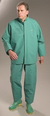 DUNLOP Protective Footwear, Chemtex Jacket/Hood, 7103400.4X, Size 4X US