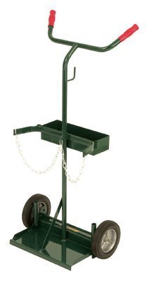 Series 140 Trucks, Holds 7 1/2-9 Cylinders, 8 in Semi-Pneumatic, B.B. Wheels