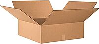 Flat Boxes - 24 x 24 x 8 in, 10/Pack