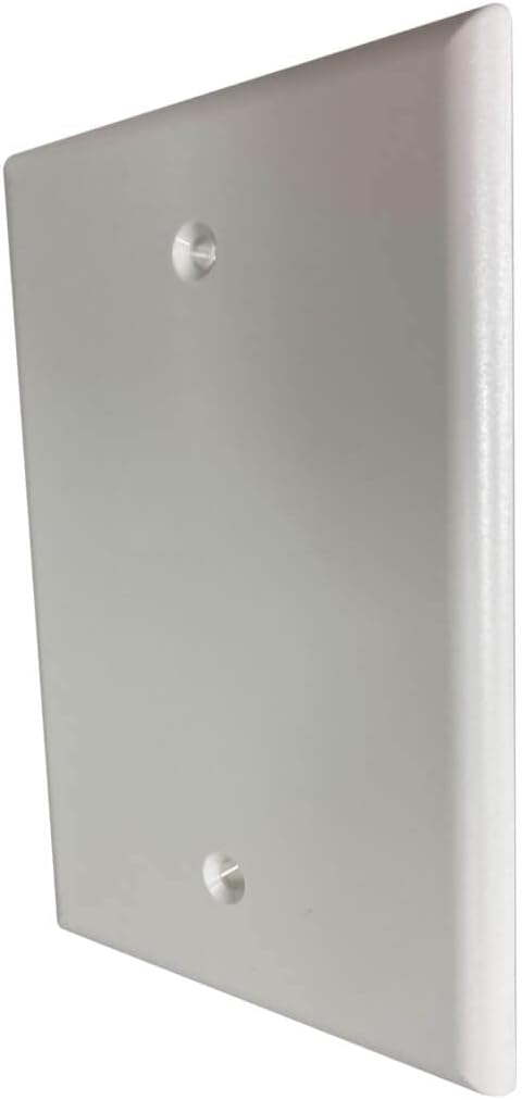 Tripp Lite Safe-IT Blank Outlet Wall Plate, Electrical & AV Applications, Ivory Matte, TAA Compliant