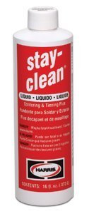 Stay-Clean Liquid Soldering Flux - ha sta-clean 32 oz flux40004