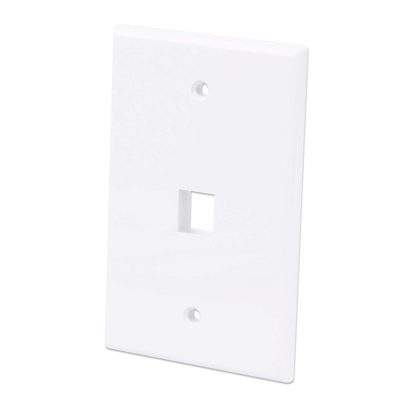 INTELLINET 1-Outlet Keystone Wall Plate