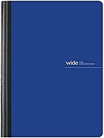Office Depot® Brand Poly Composition Book, 7 1/2" x 9 3/4", Wide Ruled, 160 Pages (80 Sheets), Blue