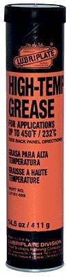 Lubriplate Cartridge High Temp Grease #16198 (293-L0161-098) Category: Multi-Purpose Grease