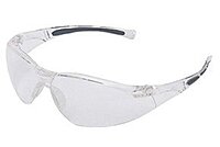 North by Honeywell A800 Wilson Safety Glasses - Gray Polycarbonate, Anti-Scratch