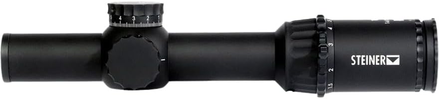 Steiner T6Xi Rifle Scope 1-6x 24mm Illuminated KC-1 Reticle Matte Black