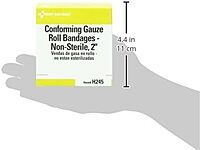 First Aid Only H245: 2" X 4 Yd. Conforming Gauze Non-Sterile, 10/Box 10-Count Box
