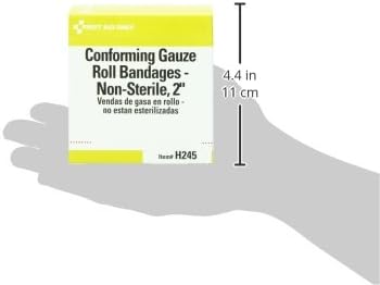 First Aid Only H245: 2" X 4 Yd. Conforming Gauze Non-Sterile, 10/Box 10-Count Box