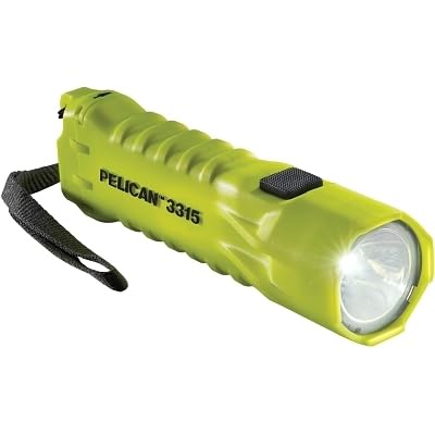 PELICAN 3315C LED 3AA LED UL/IECEX Yellow Flashlight 1/EA