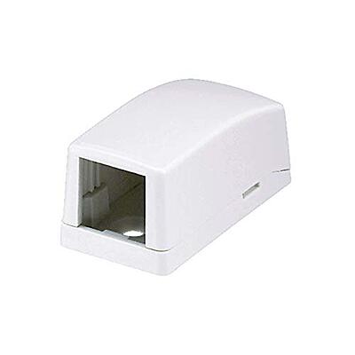 Panduit CBX1WH-A 1-Port Surface Mounting Box for LD3/LDP3/LDS3, White