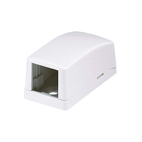 Panduit CBX1WH-A 1-Port Surface Mounting Box for LD3/LDP3/LDS3, White