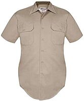 ELBECO Mens LA County Sheriff West Coast Short Sleeve Uniform Shirt, Class B