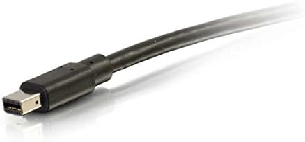 C2G Legrand Mini DisplayPort to DisplayPort Adapter, Male to Male Displayport Adapter, Black 8k Displayport Adapter