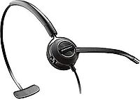 Plantronics - EncorePro HW540 Convertible Headset - Wired (3 wearing styles) - Black